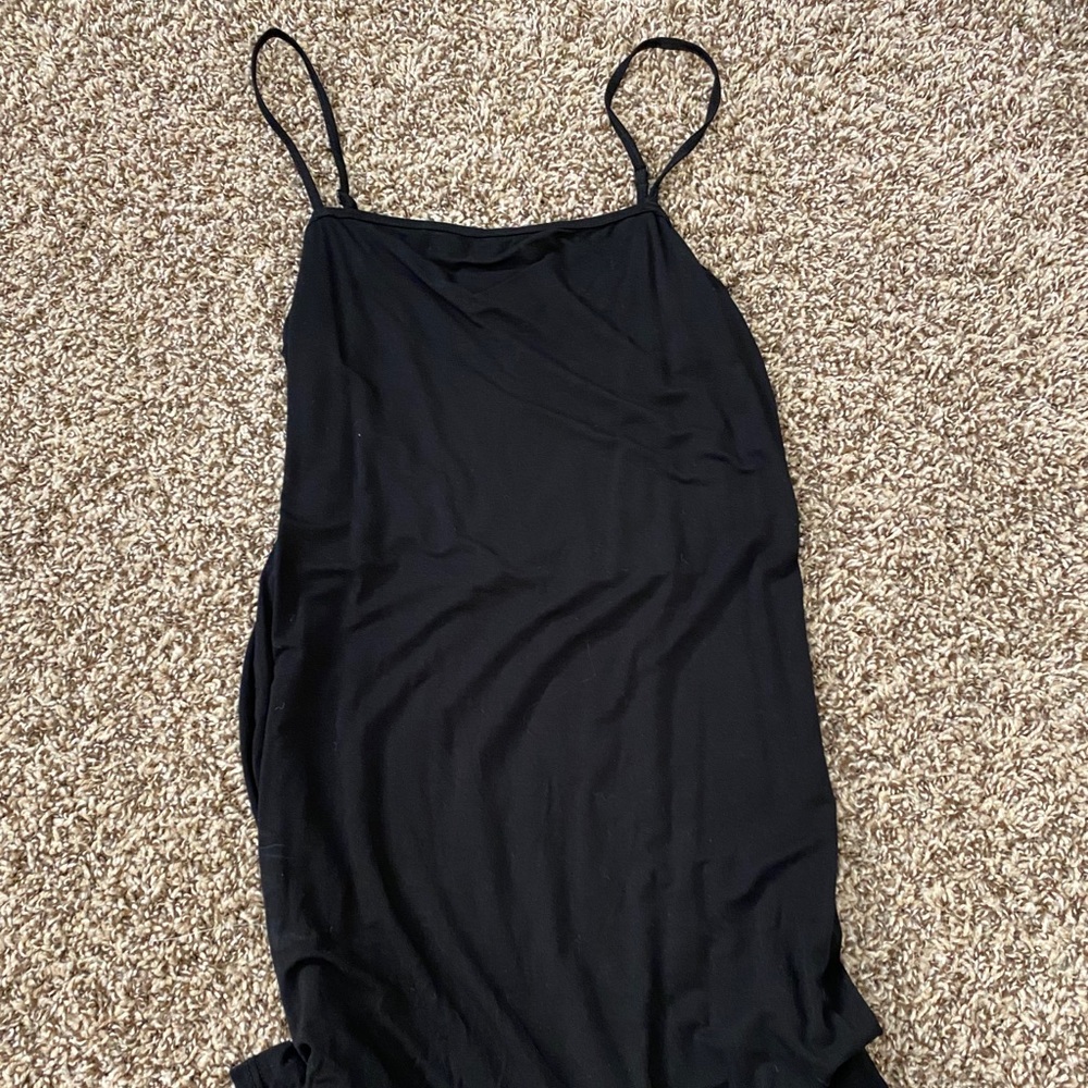 Short black dress